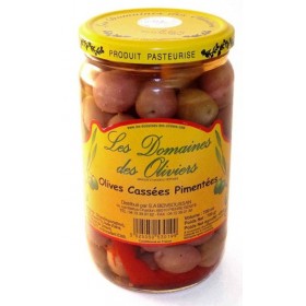 OLIVES CASSEES PIMENTEES...