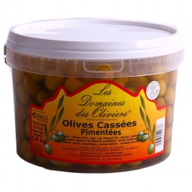 OLIVES CASSES PIMENTEE SEAU...