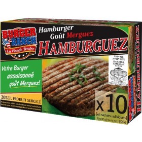 HAMBURGEZ 800GR X12 GLATT...