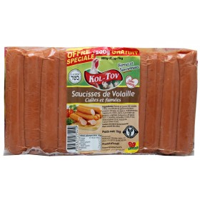 SAUCISSES VOLAILLE 1KG...