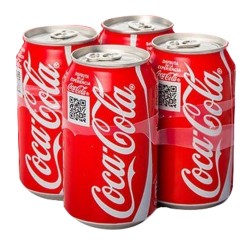 CANETTE COCA COLA  4X330ML...