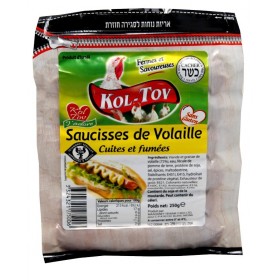 SAUCISSES VOLAILLES 250GR...