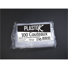 COUTEAUX PLASTIQUES 100P...