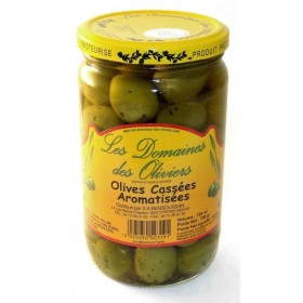 OLIVES CASSEES AROMATISEES...