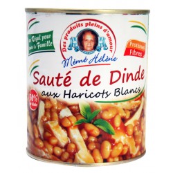 SAUTE DE DINDE HARICOT...