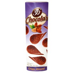 36 CHOCOLA'S AMANDES 125GR...
