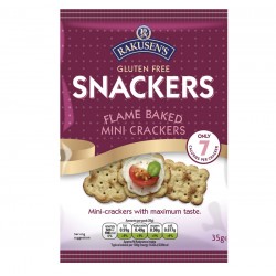 MINI CRACKERS SNACKERS 85GR...