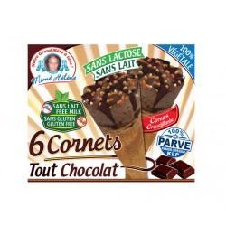 GLACE EN CORNETS SOJA TOUT...