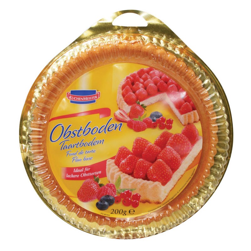 FOND DE TARTE A GARNIR 200GR X12 KASHER PARVE RABBI HOD